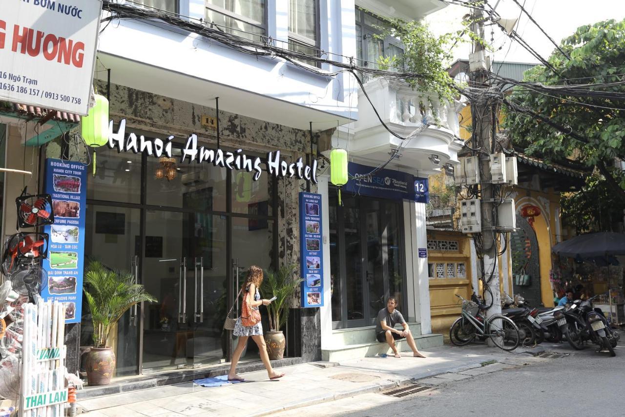 Hanoi Amazing Hostel Bagian luar foto