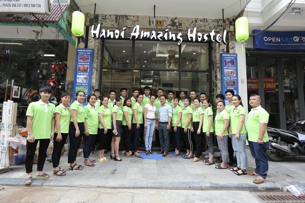 Hanoi Amazing Hostel Bagian luar foto