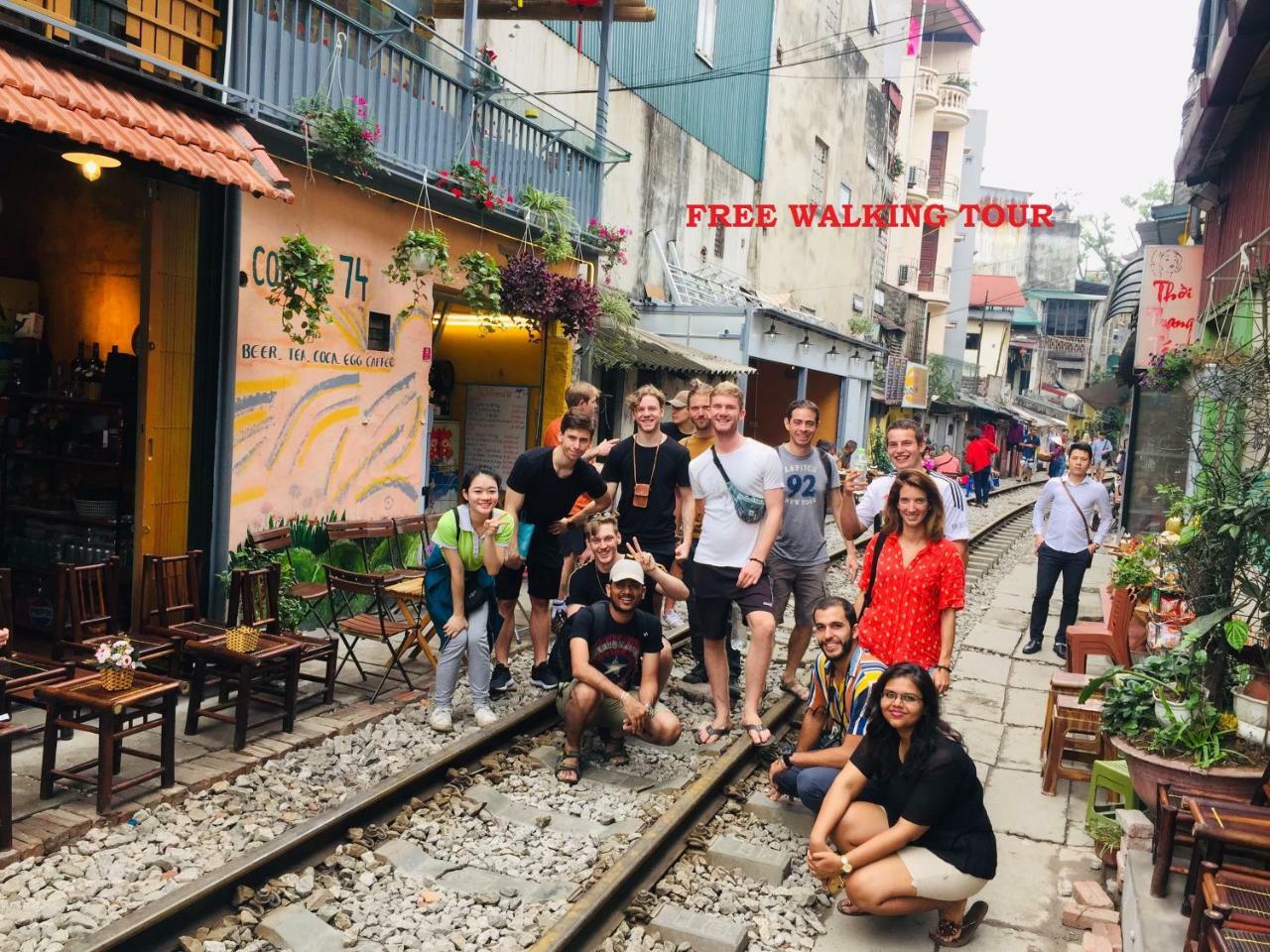 Hanoi Amazing Hostel Bagian luar foto