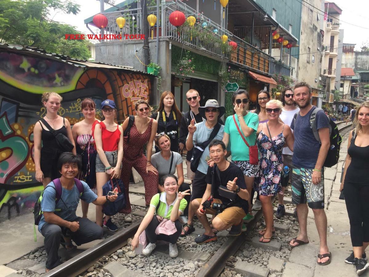 Hanoi Amazing Hostel Bagian luar foto